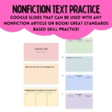 NONFICTION TEXT PRACTICE (skill review for any nonfiction 