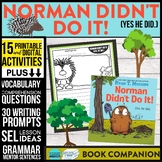 NORMAN DIDN'T DO IT (YES, HE DID!) activities READING COMP