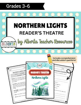Preview of Winter Reader's Theatre: Northern Lights - DIFFERENTIATED- Gr. 3-6 Division 2