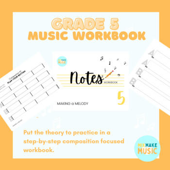 Preview of NOTES 5: Grade 5 Composition Workbook