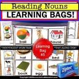 NOUNS with Pictures Learning Bag for Special Education and