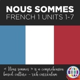 NOUS SOMMES French 1 BUNDLE: Units 1-7