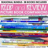 Speech Therapy Book Companions + Goal Bank + Assessments - Christmas & more!