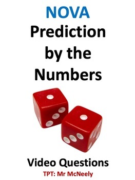 Preview of NOVA: Prediction by the Numbers Video Questions Worksheet