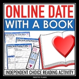 Reading Activity - Online Date With a Book Novel Choice Reading