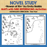 NOVEL STUDY “Rowan of Rin” by Emily Rodda  MAPS with GRID 