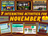 NOVEMBER Interactive, Engaging, Top-Rated Activities - 7-P
