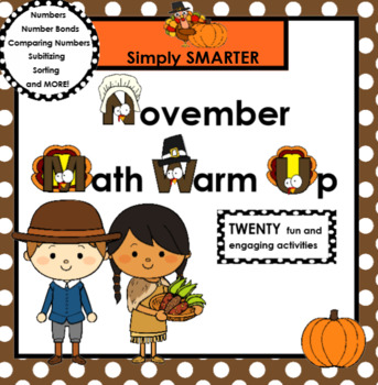Preview of NOVEMBER MATH WARM UP