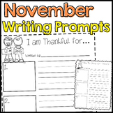 NOVEMBER WRITING PROMPTS common core