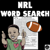 NRL RUGBY WORD SEARCH | AUSTRALIA | NEW ZEALAND