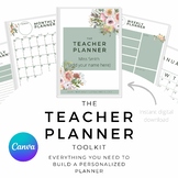 NSW Daily Planner 2022 2023, Editable Teacher Planner, Tea