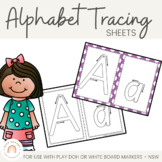 NSW Foundation Font Alphabet Tracing Sheets