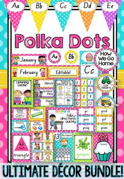 Preview of NSW Foundation Font Polka Dot Decor Bundle