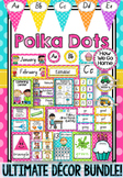 NSW Foundation Font Polka Dot Decor Bundle