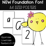 NSW Foundation Font letters
