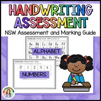 Preview of NSW Handwriting Assessment for Kindergarten and Year 1