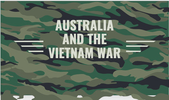 Preview of NSW History Stage 5 Vietnam War - Full unit