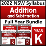 NSW Kindergarten Maths - Addition and Subtraction - Full Year