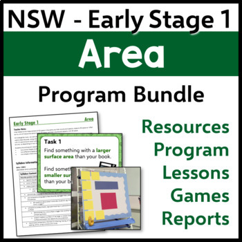 Preview of NSW Kindergarten Maths - Early Stage 1 Area Program