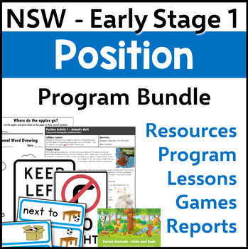 Preview of NSW Kindergarten Maths - Early Stage 1 Position Program