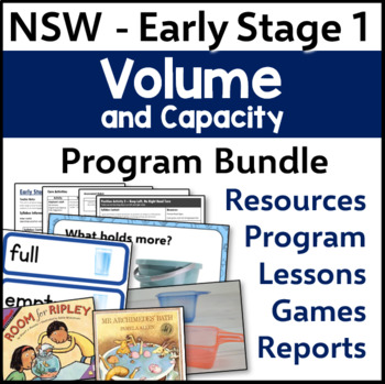 Preview of NSW Kindergarten Maths - Early Stage 1 Volume and Capacity Program