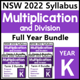 NSW Kindergarten Maths - Multiplication and Division - Full Year