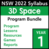 NSW Stage 1 Maths - Year 1 - 3D Space Program 2022
