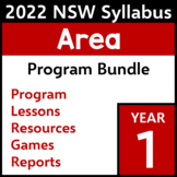 NSW Stage 1 Maths - Year 1 - Area Program