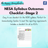 NESA Syllabus Outcomes Checklist - Stage 2 NSW