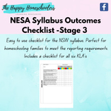 NESA Syllabus Outcomes Checklist - Stage 3 NSW