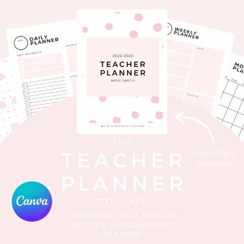 Preview of NSW Teacher Planner 2022 2023, Organizer, Lesson Planner, Daily Planner