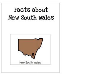 Preview of NSW facts. Adapted book