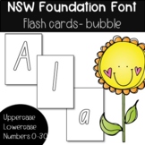 NSW foundation font printable worksheet