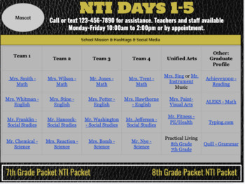 Preview of NTI Days Organizer