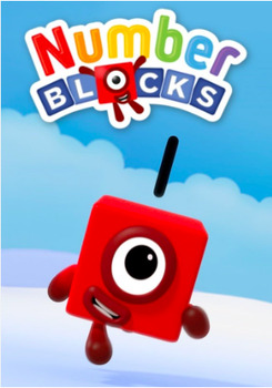 Preview of NUMBER BLOCKS (Netflix), Numbers 1 to 10. 65 pages! Can be printed as a booklet.