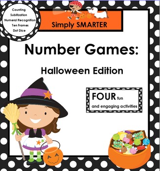 Preview of NUMBER GAMES:  Halloween Edition