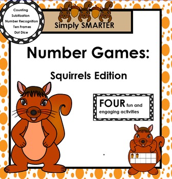 Preview of SMARTBOARD NUMBER GAMES:  Squirrels Edition