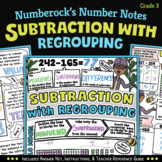 NUMBER NOTES 3-Digit Subtraction Strategies Activity ★ 3.NBT.2 Doodle Worksheets