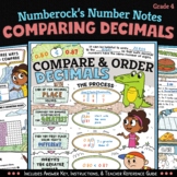NUMBER NOTES ★ Compare Decimals to the Hundredths Place ★ 