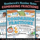 NUMBER NOTES ★ Comparing Fractions Worksheets ★ 4th Grade 