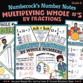 NUMBER NOTES Multiply Fractions by Whole Numbers Activity 