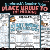 NUMBER NOTES ★ Place Value and Number Forms ★ 4th Grade Doodling