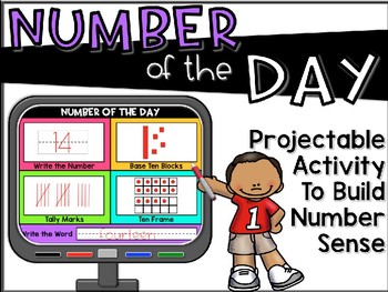 Preview of NUMBER OF THE DAY - Interactive Activity