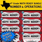NUMBER & OPERATIONS BUNDLE ~ MATH READY 4th Grade Task Car