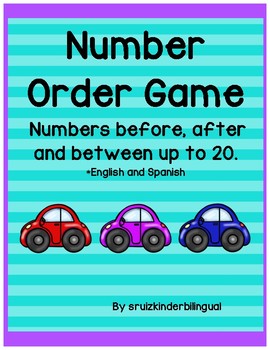 Preview of NUMBER ORDER GAME