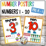 NUMBER POSTERS 1-20