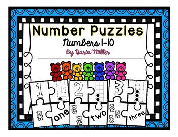 Preview of NUMBER PUZZLES 1-10!