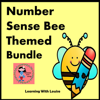 Preview of NUMBER SENSE BEE THEMED BUNDLE
