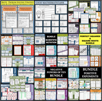 Preview of NUMBER SENSE BUNDLE Differentiated Activities