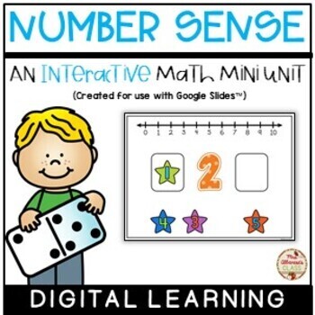 Preview of NUMBER SENSE Interactive Mini-Unit (Digital Learning) {Google Slides/Classroom™}